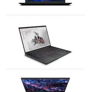 레노버 ThinkPad P1 Gen 6, i7-13700H, 64GB, 2TB, 레노버 모니터도 같이 드릴게요 박스도 다 있어요(사진참고)