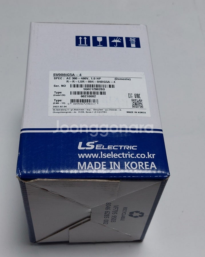 LS SV008iG5A-4 (0.75Kw) 1마력 38...--0