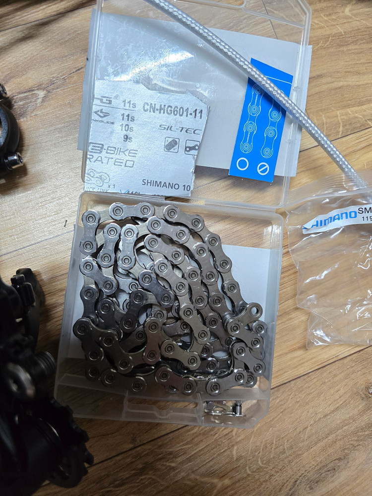 슈발베 마라톤레이서 타이어 18인치, 우노 드롭바, 초경량스템, 시마노 105 뒷드레일러--4