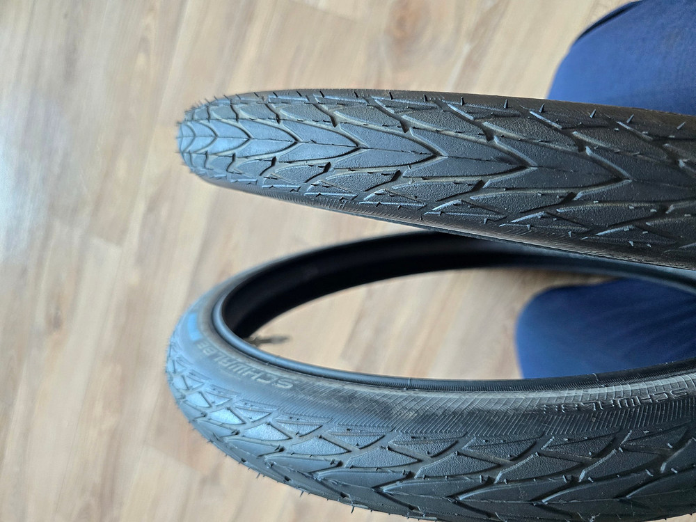 슈발베 마라톤레이서 타이어 18인치, 우노 드롭바, 초경량스템, 시마노 105 뒷드레일러--8