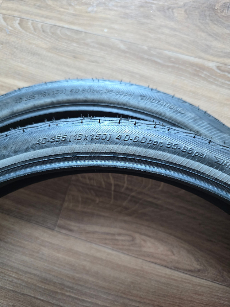 슈발베 마라톤레이서 타이어 18인치, 우노 드롭바, 초경량스템, 시마노 105 뒷드레일러--9