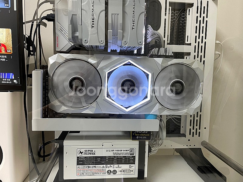갤럭시 rtx 3080ti hof 풀박스 판매합니다.--2