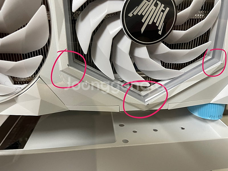 갤럭시 rtx 3080ti hof 풀박스 판매합니다.--4