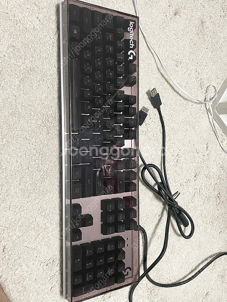 로지텍 키보드 g413 게이밍 키보드--0