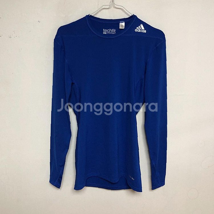 아디다스 남성 테크핏 긴팔티 105XL--0