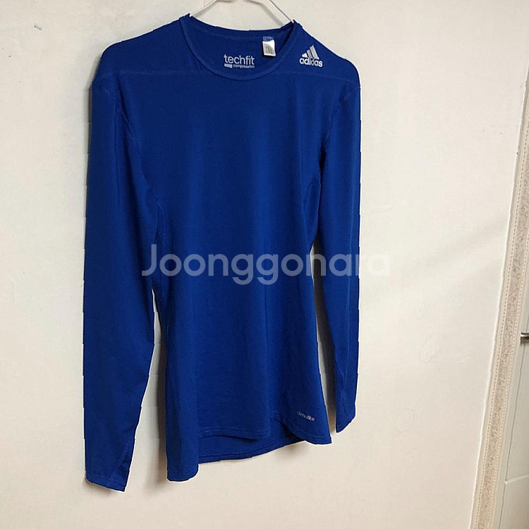 아디다스 남성 테크핏 긴팔티 105XL--1