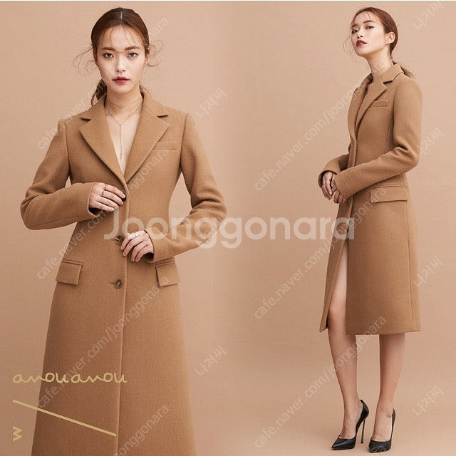 AVOUAVOU 아보아보 매니쉬 테일러드 코트--0