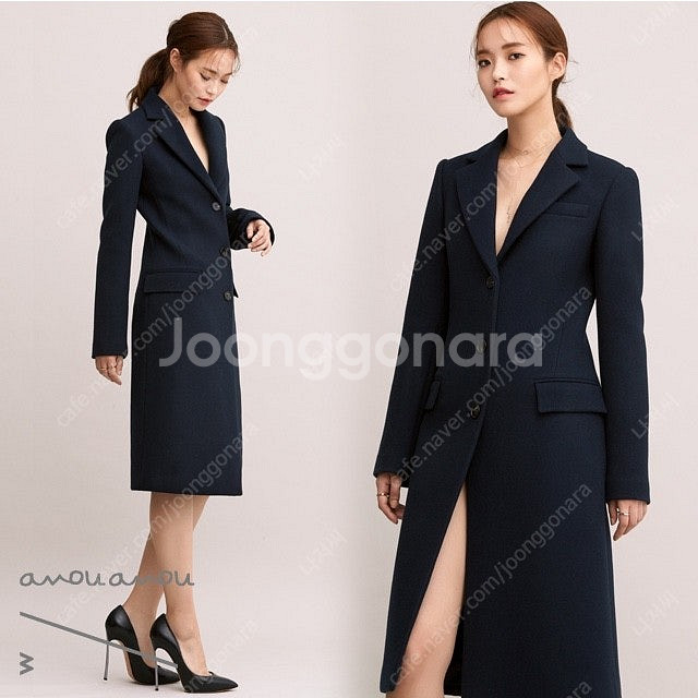 AVOUAVOU 아보아보 매니쉬 테일러드 코트--1