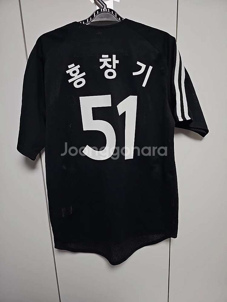 엘지트윈스 유니폼 새상품 홍창기 마킹 90사이즈 팝니다--3