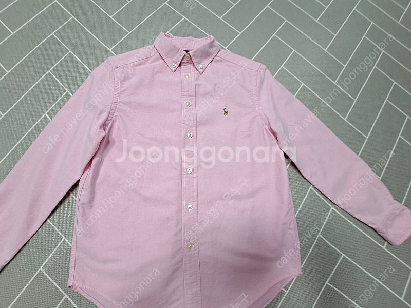 폴로랄프로렌 코튼 셔츠 M사이즈(10~12),1회착용--1