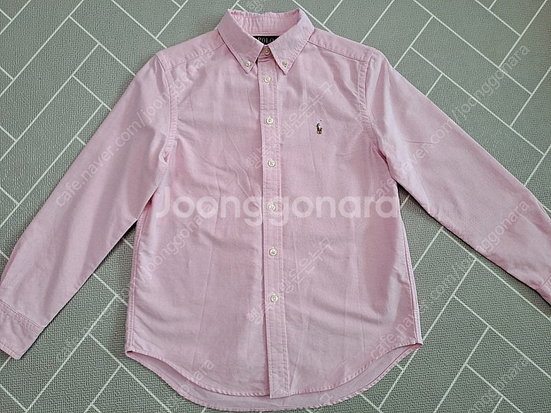 폴로랄프로렌 코튼 셔츠 M사이즈(10~12),1회착용--2
