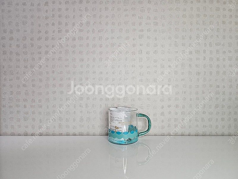 스타벅스 21 서머 글리터 핸들 글라스--0