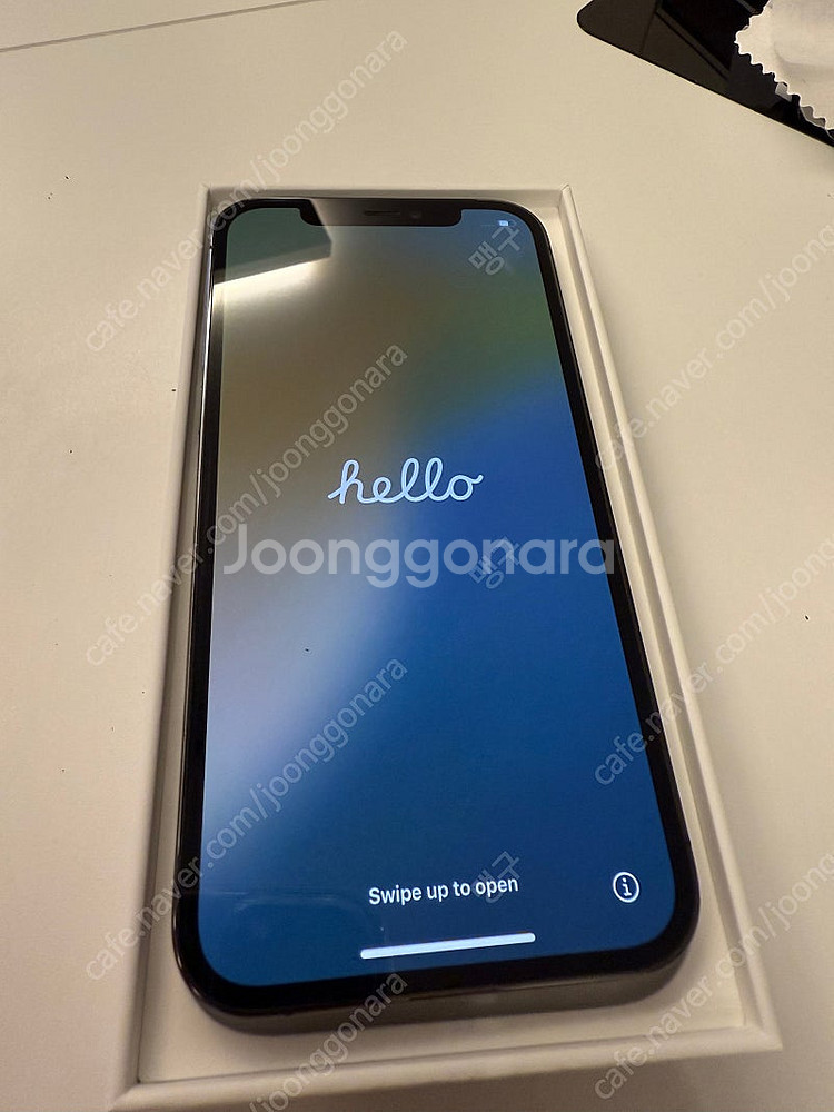 아이폰 12pro 그래파이트 128G A급 판매합니다!--0