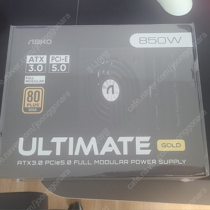 앱코 ultimate 850w 풀 모듈러 블랙 미개봉