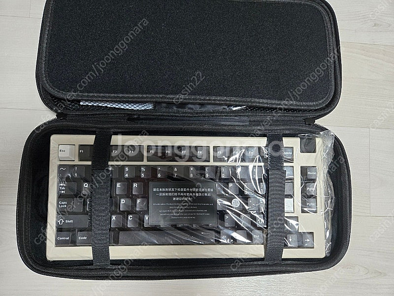 루민키75 풀알루미늄 키보드 크림화이트 완제품 SS급 ...--0