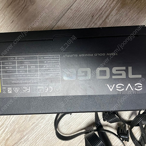 evga 750w GQ 골드 모듈러 파워서플라이