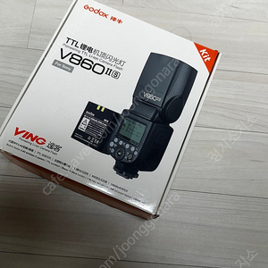 고독스 V860II 소니용 (godox v860 2) 판매합니다 스피드라이트 플래쉬