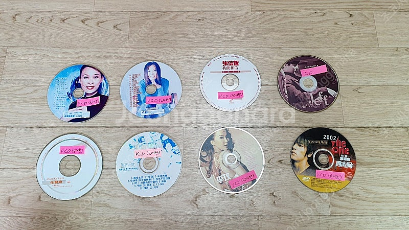중국가수 6명 VCD CD 전집 일괄--0