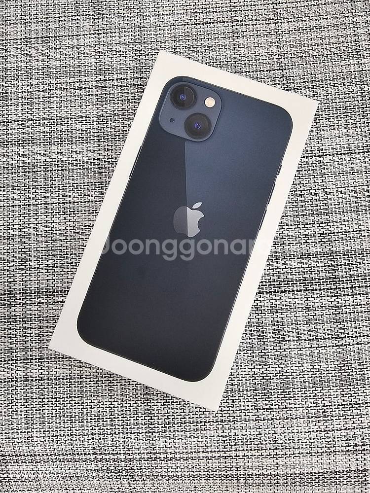 (미개봉새상품) 아이폰13 256G 미드나이트 선물용추...--1