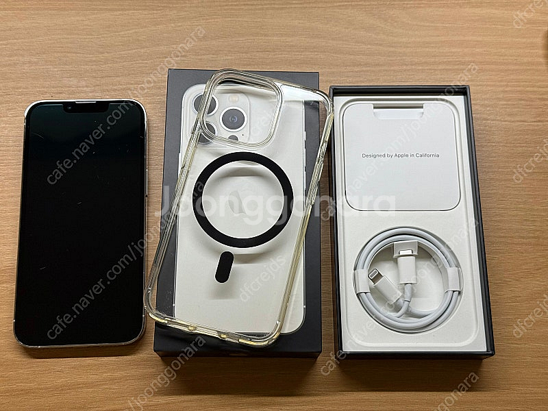 아이폰 13프로 256gb 화이트(배터리 100%)--0