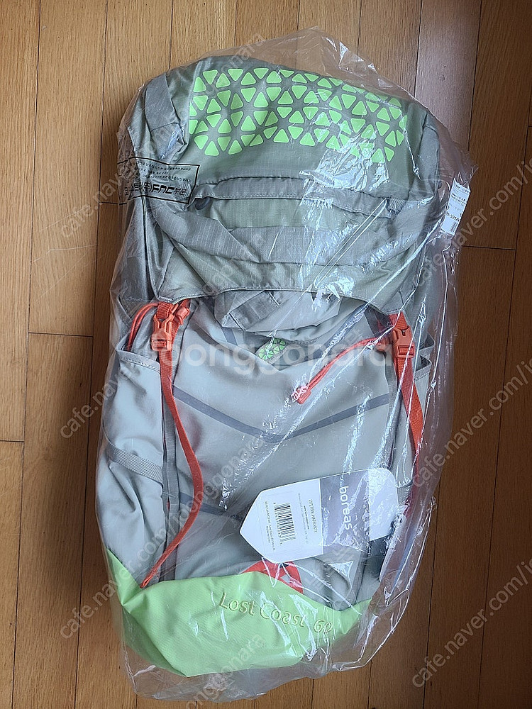 보레아스 Lost Coast 60리터 백패킹 배낭 신품--2