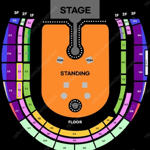 콜드플레이 내한콘서트 토요일 지정석S석 연석 양도합니다