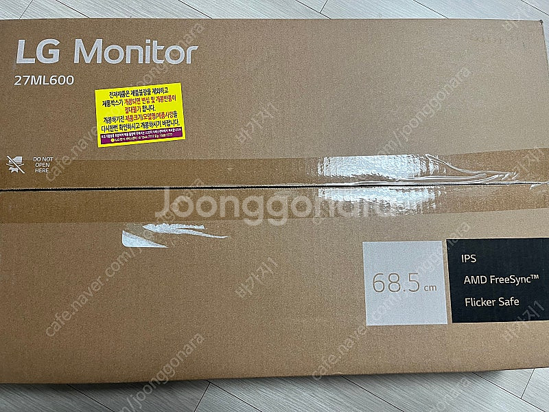 LG 모니터 27인치 미개봉 팝니다--0