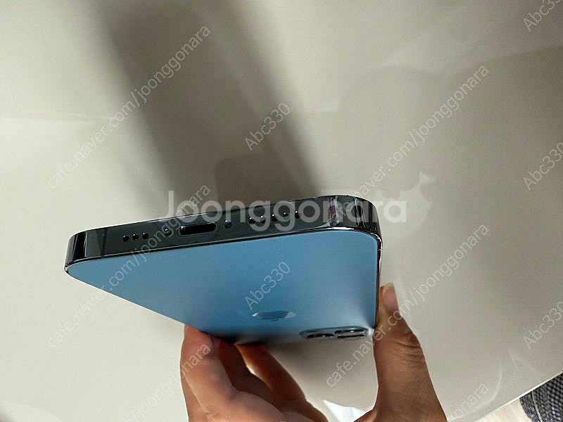 [풀박] 아이폰 12프로 128gb 퍼시픽 블루 공기계--6