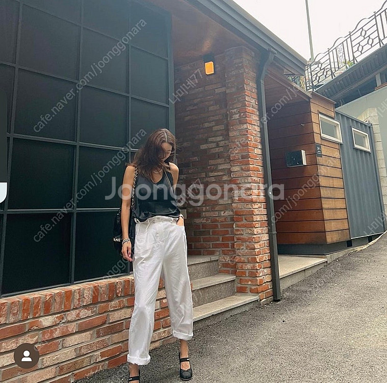 부루하하 후왓웨어 키핀잇 벨티드 하이라이즈팬츠 /프리--3