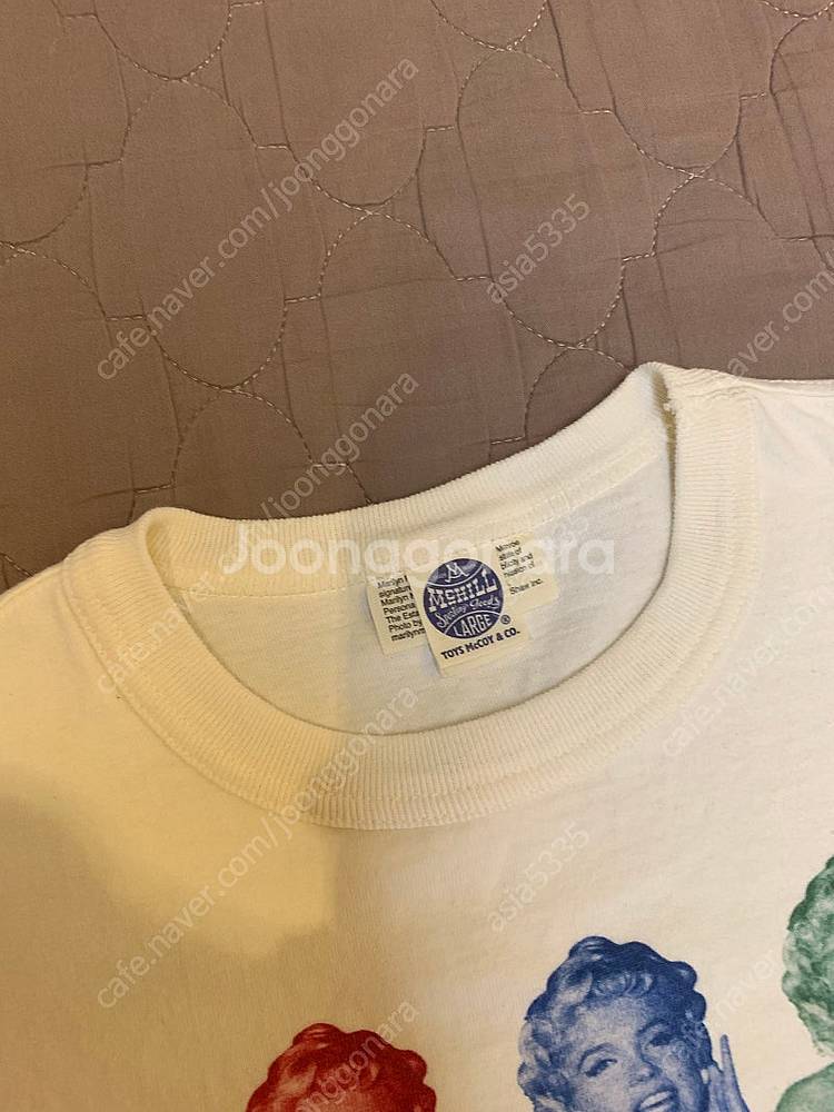 토이즈맥코이 마릴린먼로 티셔츠 95사이즈 리얼맥코이,프...--1