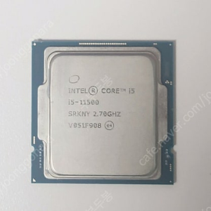 인텔 I5 11500 CPU 판매합니다.