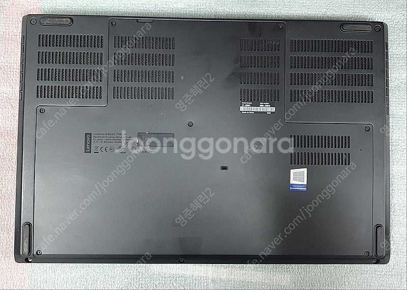 LENOVO P53 모바일 워크스테이션 i7 32GB ...--4