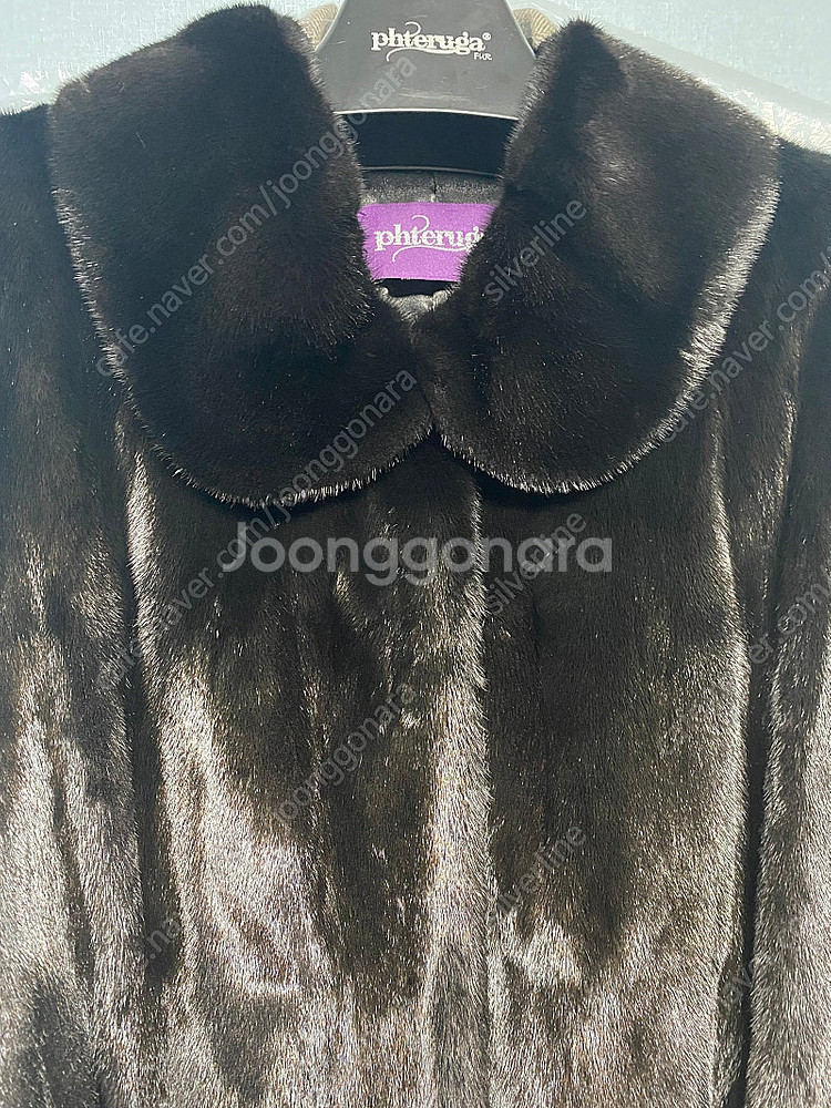 블랙그라마 밍크코트, 블랙그라마 밍크자켓 상태최상--2