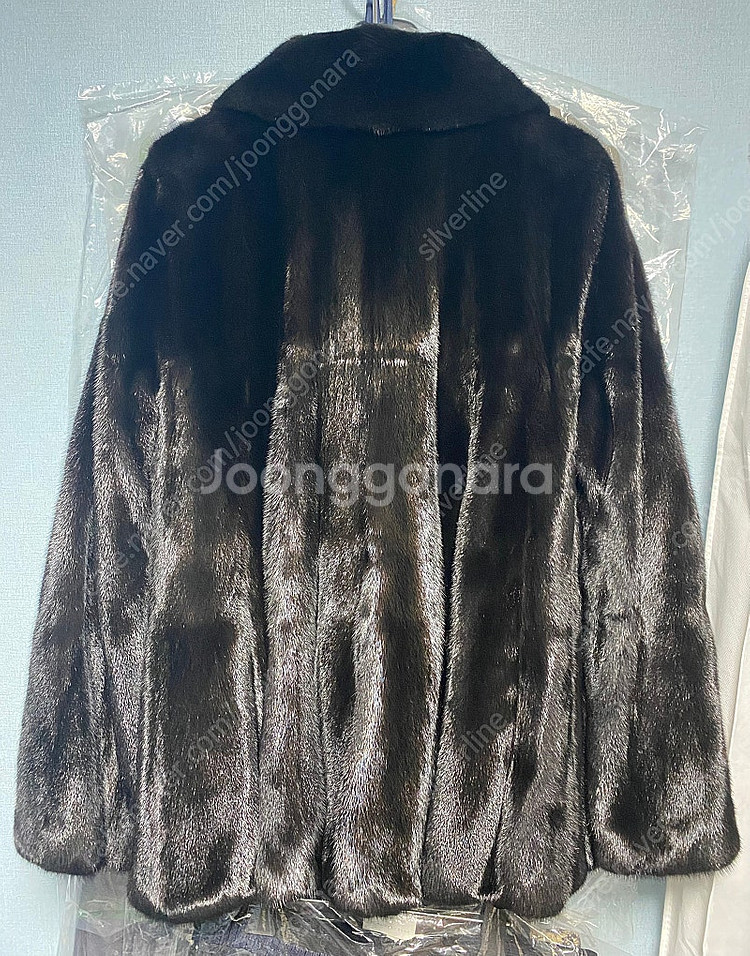 블랙그라마 밍크코트, 블랙그라마 밍크자켓 상태최상--4