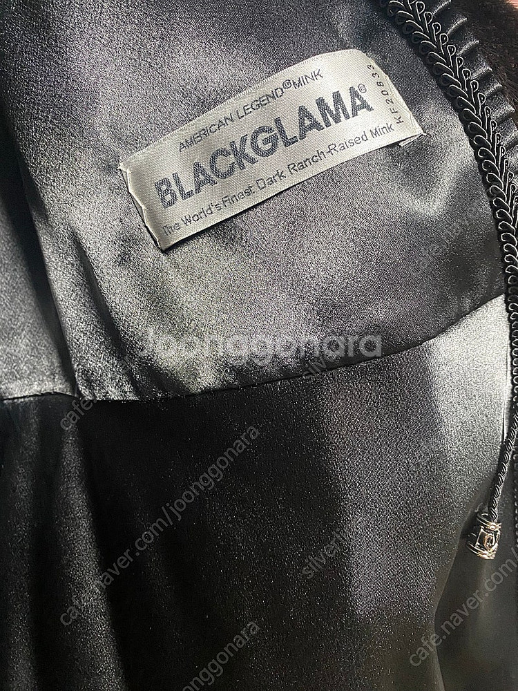 블랙그라마 밍크코트, 블랙그라마 밍크자켓 상태최상--5