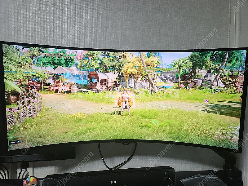 LG 34GS95QE OLED 최신 모니터 풀박스 팝니...--0