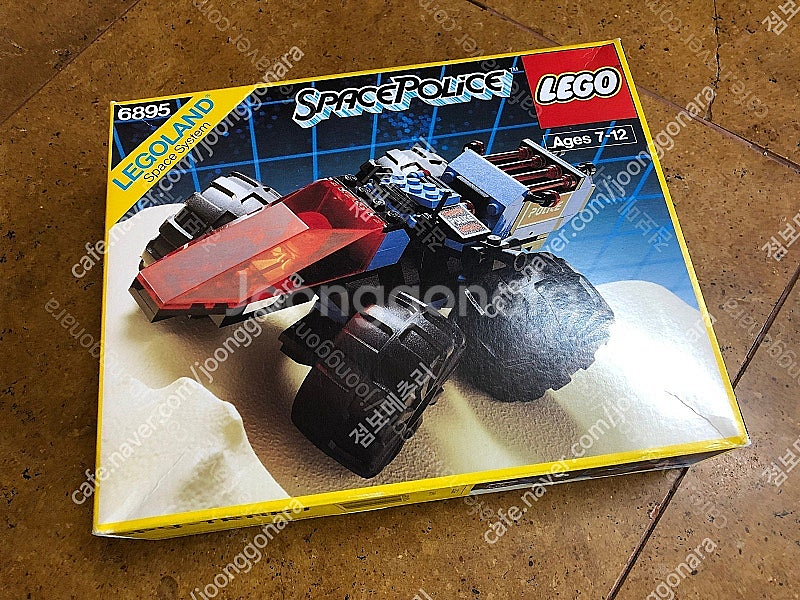 올드레고 레고랜드 우주경찰 시리즈 레고 6895 우주순찰차 박스 개봉 새제품 판매합니다--0