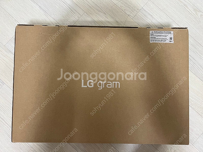 LG 그램 노트북 15ZB90R-GP56ML 새제품 미...--1