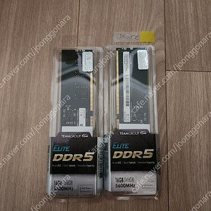 팀그룹 ddr5 32gb(16gb×2) 5600mhz 판매합니다 (하이닉스 다이)