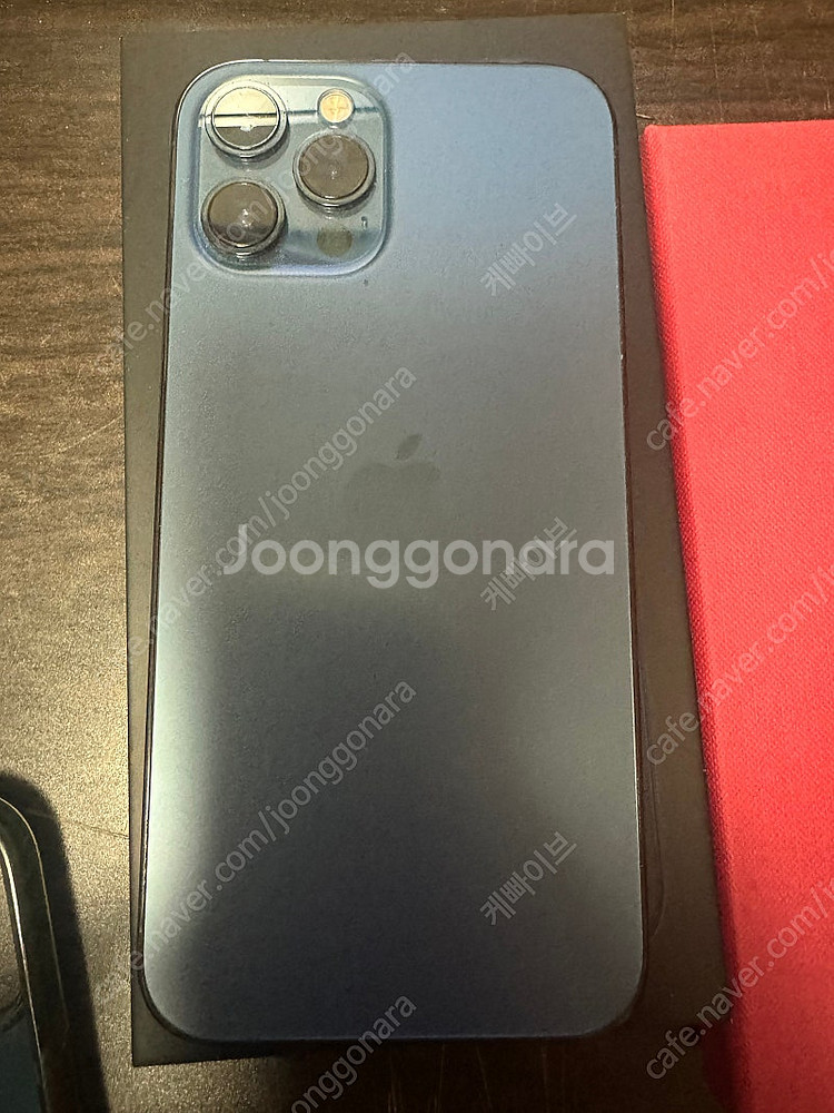 아이폰 12 pro max 128GB 퍼시픽블루 풀박스--0
