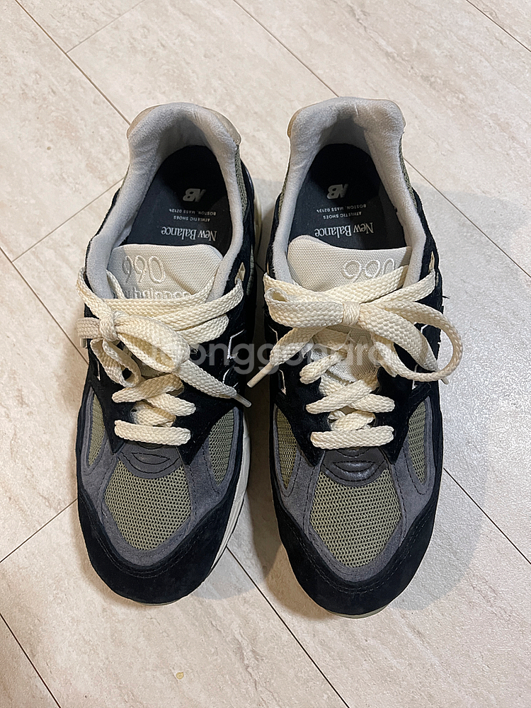 뉴발란스 990 v2 메이드인USA 블랙트루카모 235--6