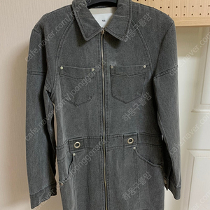 유즈 yuse denim shirt dress 데님 셔츠 드레스