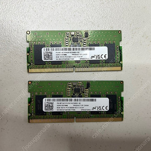 노트북용 마이크론 DDR5-5600 8GB 2개