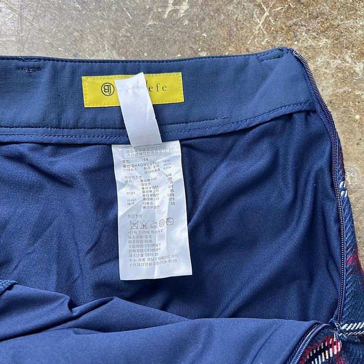 [골프의류] 26) 벤제프 골프 치마바지 큐롯팬츠 스커트 여성 골프웨어 골프 의류 이미지