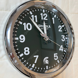 Shinola MSU Runwell Clock 시놀라 벽시계