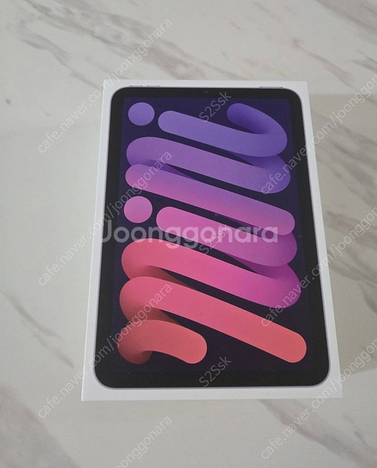아이패드 미니6 64g 퍼플 와이파이 팝니다--3