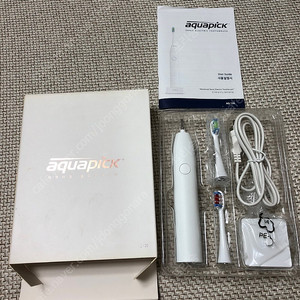 아쿠아픽 AQ-120 음파전동칫솔 팝니다
