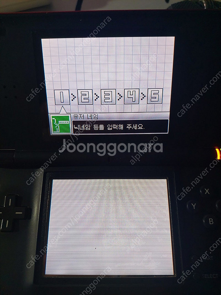 닌텐도 dsl lite 메탈릭레드 팝니다--1