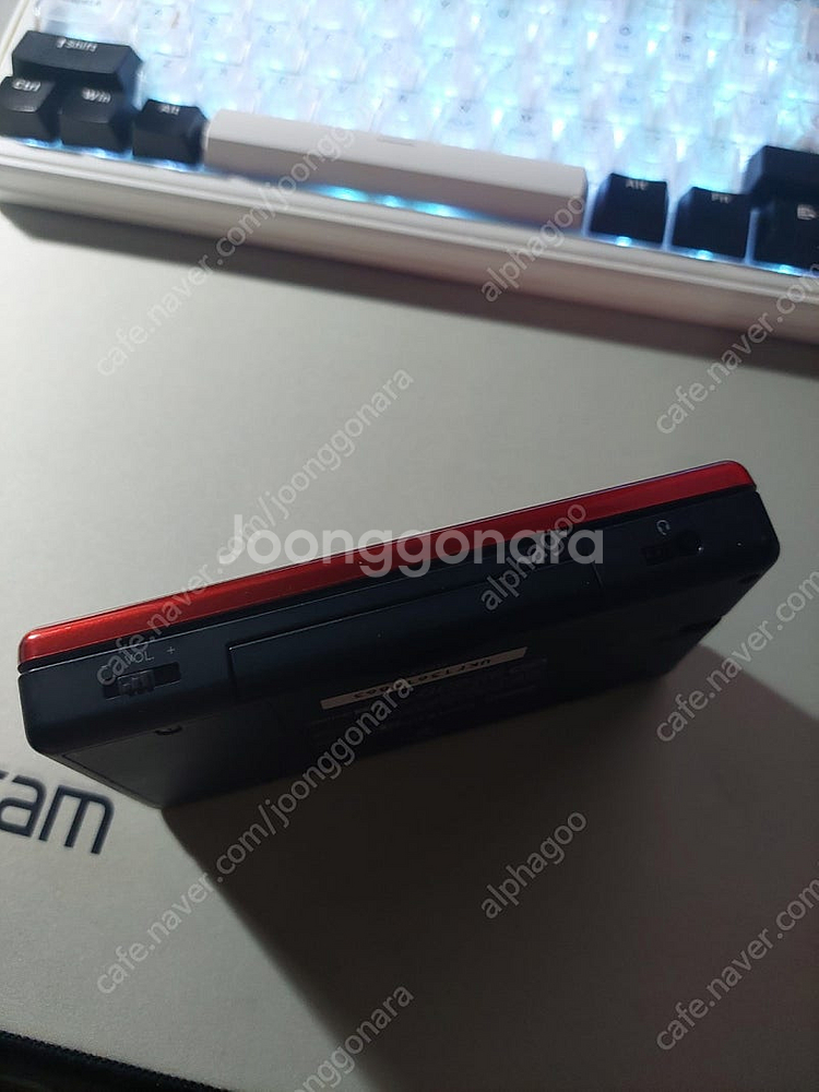 닌텐도 dsl lite 메탈릭레드 팝니다--5