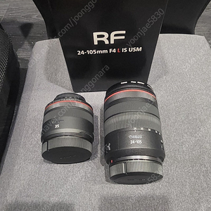 캐논 RF 24-105L 이사백오 / rf 35mm 1.8 35.8 렌즈 판매합니다!